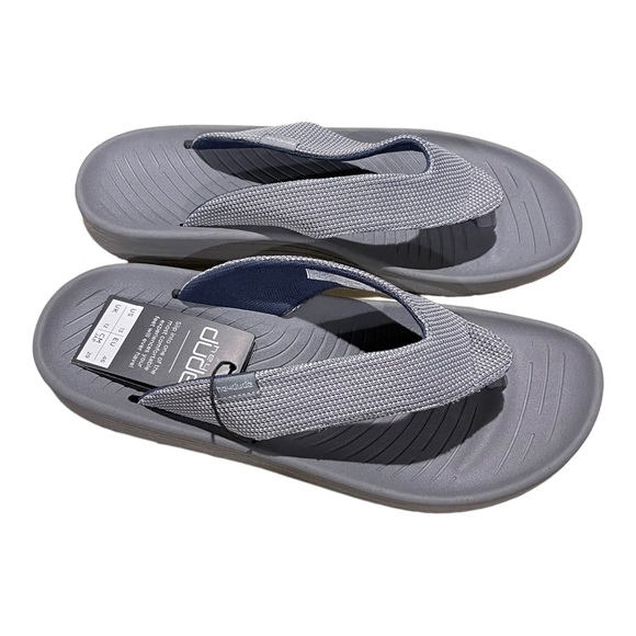 Hey Dude Milo Gray Sandals - NWT (2 sizes available) Size: 11 & 13 Mens - Picture 7 of 9